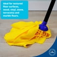 thumbnail image 7 of Mr Cleanie Microfibre Strip Mop Replacement Head Refill for Household Cleaning, 2-Pack Twin Double, 7 of 7