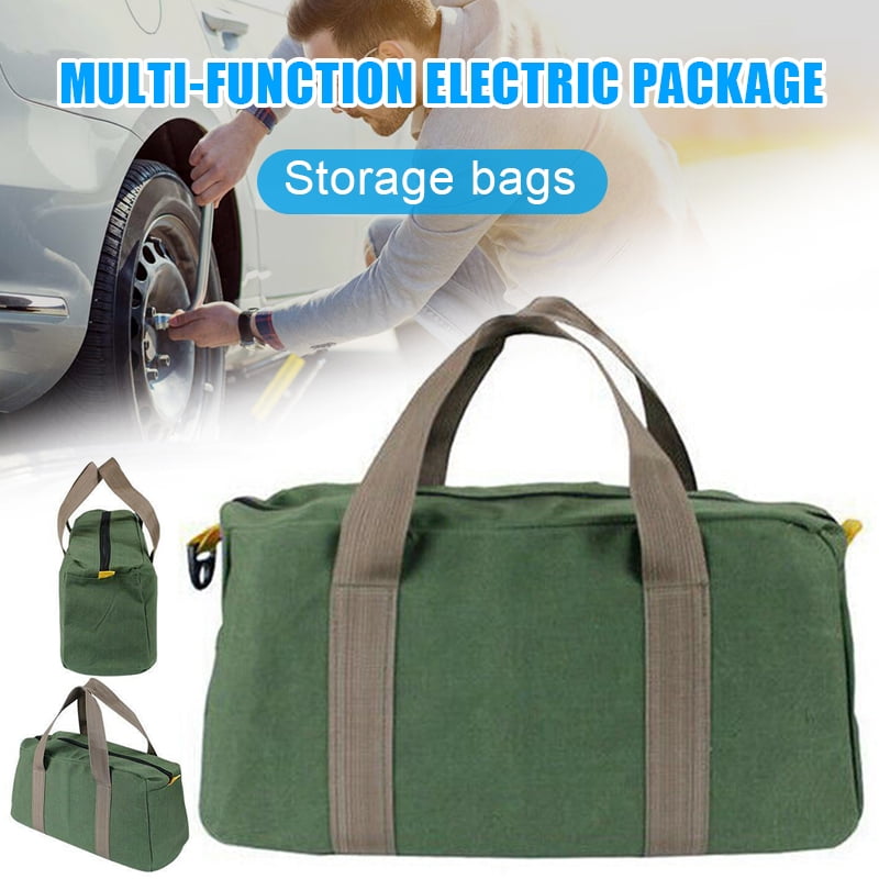 Zipper Bag Small Electric Hand Tool Pouch Tote Large Capacity Storage Organizer 