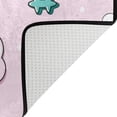 thumbnail image 4 of Coolnut Lightweight Non Slip Carpet Mats 60 x 39 inch (5'x 3'3"), Area Soft Rugs Floor Mat Rug Decoration for Kids Room Living Room Sleeping Unicorns Pop Art, 4 of 6