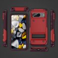 thumbnail image 5 of Designed for Google Pixel 8 Case, with Hidden Kickstand Military Grade Drop Protection Dustproof Hybrid Hard PC Kickstand Phone Case Cover for Men Women for Google Pixel 8, Red, 5 of 7