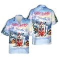 thumbnail image 3 of Hello Welcome Winter The Ski Great Pyrenees Snowy Day Hawaiian Shirt Breathable Summer Unisex Merch Pyr Dog Lover - 13013, 3 of 6