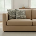 thumbnail image 2 of Moonbeam Tillman 20" Square Chenille Throw Pillow - Dove Gray in Set of 2, 2 of 7