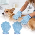 thumbnail image 2 of BotaniNest Coral Fleece Grooming For & Cats Bathing Soft Wash For Home Use (1 Pair), 2 of 7