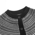 thumbnail image 6 of Bovemsi Sweaters for Women Cozy Women's Fun Autumn/Winter Retro Flower Long Sleeve Button Knitted Cardigan Sweater Fall Sweaters, 6 of 8
