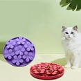 thumbnail image 2 of Pet Silicone Slow Feeder Anti Choking Feeding Plate Food Bowl Puzzle Toy, 2 of 8