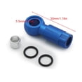 thumbnail image 4 of QualitChoice Oil Needle Olive Heads Disc Brake Hose Connector Accessories Replacing Parts Replacement for SLX/XT/XTR/BH-90 Blue 1Set, 4 of 6