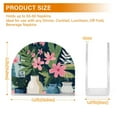 thumbnail image 4 of Yayeee Napkin Holder for Table Kitchen Paper Tissue Organization, Green Floral, 4 of 8