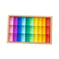 thumbnail image 3 of Juego de bloques de construcción de arcoíris, juego de bloques de construcción para niños, juguetes educativos de aprendizaje, regalo Ideal, juego de , 30 piezas, 3 of 8