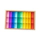 thumbnail image 3 of Juego de apilamiento Rainbow GEM Cubes Juguete apilable Aspecto transparente con almacenamiento 30 piezas, 3 of 9