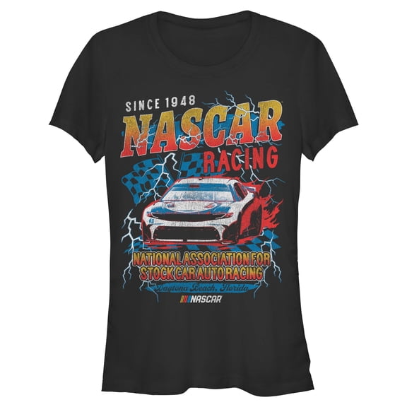 Juniors NASCAR Since 1948 Daytona Beach T Shirt
