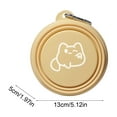 thumbnail image 3 of Nebwoak Collapsible Dog Bowl, Portable Silicone Pet Water & Food Bowl with Hook - Food Grade, Outdoor Travel Bowl for Small Medium Dogs Cats, Lightweight Easy Clean, 3 of 6