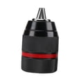 thumbnail image 3 of Terraxo Keyless Drill Chuck Professional Metal Self Tightening Chuck Multipurpose Adapter Heavy Duty Electric Drill Bit Secure Locking Reliable Strength Suitable for Hand Drill Impact Driver 13mm, 3 of 8