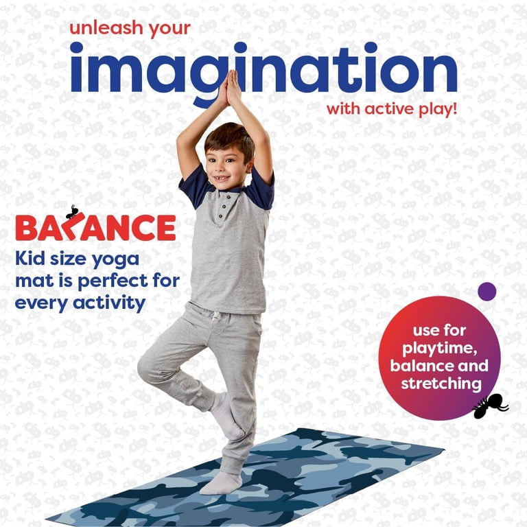 Antsy Pants Kids Yoga Mat, Non-Slip, Phthalate-Free photo 2
