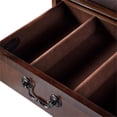 thumbnail image 4 of Hardwick 4-Drawer Brown Chest, 4 of 9