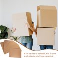 thumbnail image 4 of Minkissy 10 Sheets of Shipping Mailer Boxes for Packaging Light Brown Reusable Anti Dropping Material, 4 of 5