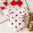 thumbnail image 2 of JUMEYU Newborn Baby Girl Clothes Bodysuit Tank Top Bodysuits for Baby Girl One Pack Soft One-Piece Toddler Bodysuit 0 3 6 9 12 18 24 Months (White,9-12 Months), 2 of 8