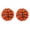 A, variant on Ball Game Earrings Gifts Basketball Gift For Players Seniors Mom Dad Team Basket Bag Ideas Post Rhinestone Earrings (E)