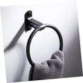 thumbnail image 5 of Towel Ring Hand Towel Hooks Hand Towel Holder Bathroom Towel Rack Bathroom Towel Holder Towel Hanger Towel Racks for Bathroom Hand Towel Bar Wall Towel Ledge Space Aluminum Simple, 5 of 5