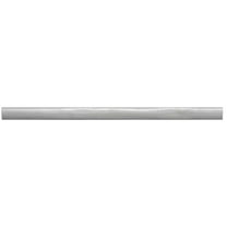 The Tile Life Waverly Gray Polished Ceramic Pencil Liner Tile, 0.8 x 12 in, 1-Piece
