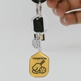 thumbnail image 4 of OULII Paddles Keyring Pickleball Racket Keychain Multi Zinc Alloy Accessories 1Pack, 4 of 7