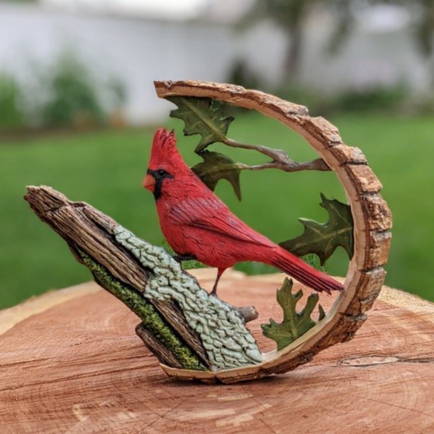 Resin Cardinal Figurine Gifts, Precious Moments Figurines, Cardinal