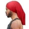 thumbnail image 3 of King.J Super Long Unisex Adult Spandex Dreadlock Cap Hat (Red), 3 of 4