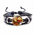 thumbnail image 5 of RV 6 piezas de cuerda de mano de cuero tejido vintage Baby Magic Pikachu Baoke Dream Jewelry, 5 of 5