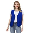 thumbnail image 5 of TOPTIE Unisex Button Vest Work Wear Uniform Vest-Blue-XL, 5 of 9