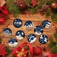 thumbnail image 4 of 60 piezas de adornos de madera para árbol de Navidad con forma de belén de Soaoo, 4 of 7