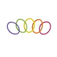 thumbnail image 3 of Ligas para cabello Equate multicolor 15 piezas, 3 of 4