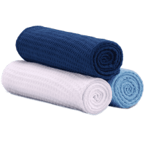 S&T INC. Microfiber Gym Towels, Yoga Towel for Home and Gym Bag, 16 inch x 27 inch, 3 pack