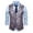 Dark Blue, variant on APEXFWDT Mens Print Dress Vest Slim Fit Single Breasted Button Down Formal Waistcoat V Neck Suit Vest for Festival Party