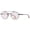 Satin Black, variant on Shinola Demo Round Unisex Eyeglasses SH21001 717 49