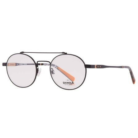 Shinola Demo Round Unisex Eyeglasses SH21001 001 49