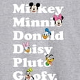 thumbnail image 3 of Mickey & Friends - Mickey's Character List - Men's Long Sleeve T-Shirt, 3 of 5