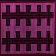 thumbnail image 1 of Ahgly Company Indoor Square Southwestern Pink Country Area Rugs, 6' Square, 1 of 4
