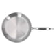 thumbnail image 5 of Sartén abierta clásica, tri capa 304 acero inoxidable sartén de plata con ergonómico, resistente colección de utensilios de cocina Todos las bootibles Castas, 5 of 7