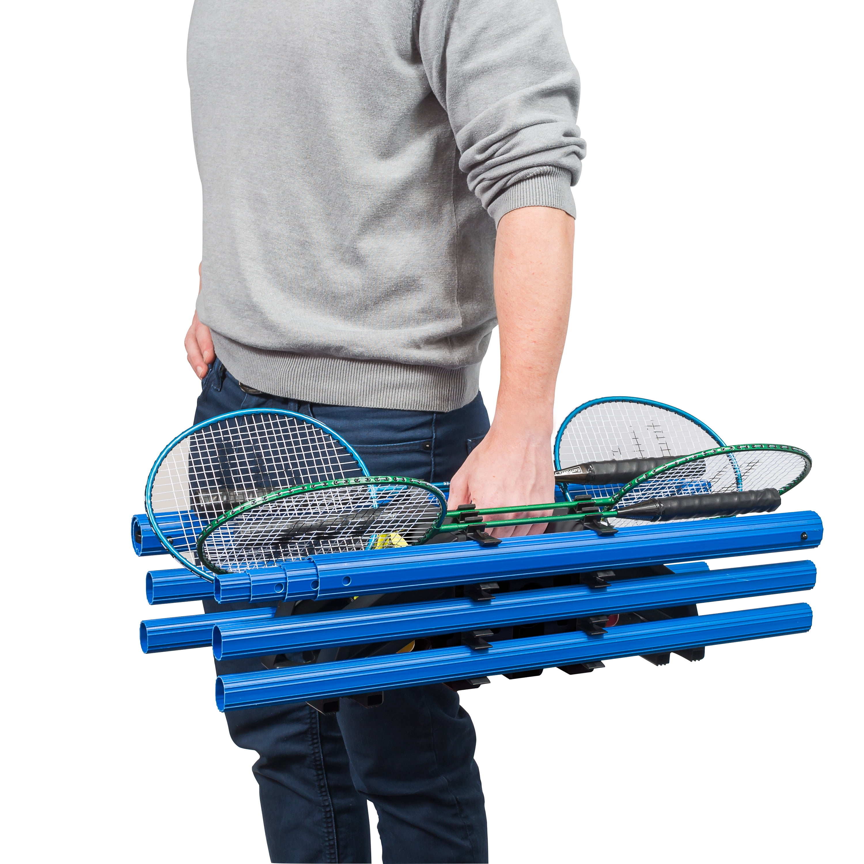 Eastpoint Easy Set Up Badminton Set (Unboxing, Set Up, Review