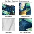 thumbnail image 4 of luoweisi Men's Beach Shorts Quick Dry Swim Trunks with Mesh Lining Dragonfly L, 4 of 5