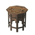 thumbnail image 1 of Butler Specialty Table d'Appoint en Incrustation Bois et Os, 1 of 3