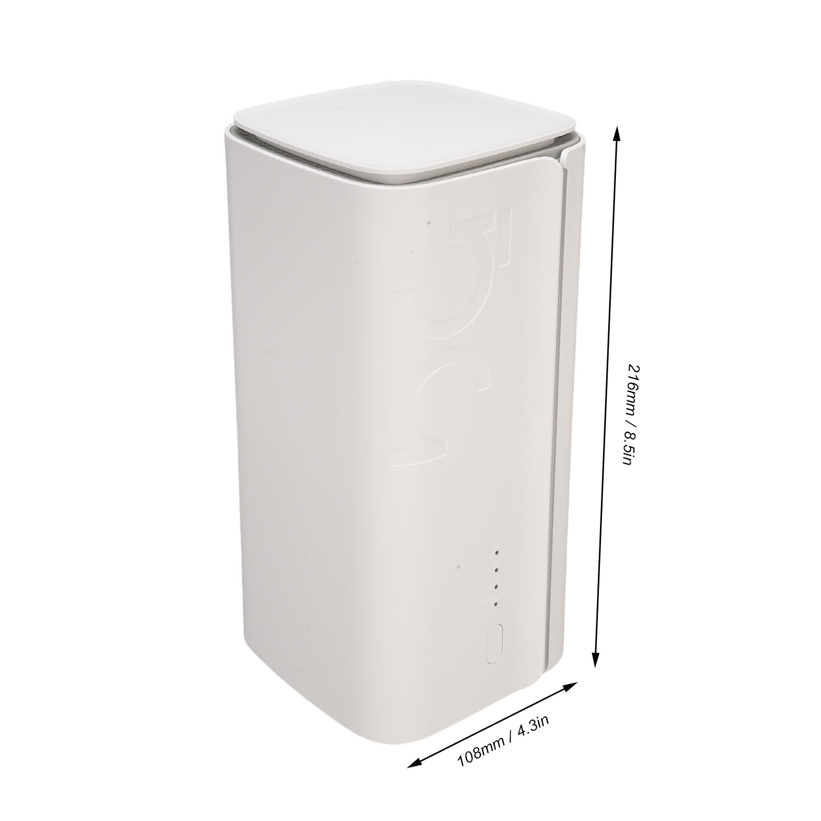 Gigabit Ethernet Router 5G CPE Router, 4.67Gbps Dual Band WiFi 6 for Home Indoor, Supports NSA SA