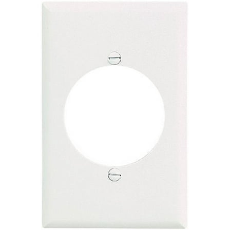 Cooper Wiring 2068W-BOX White Single Gangwall Plate