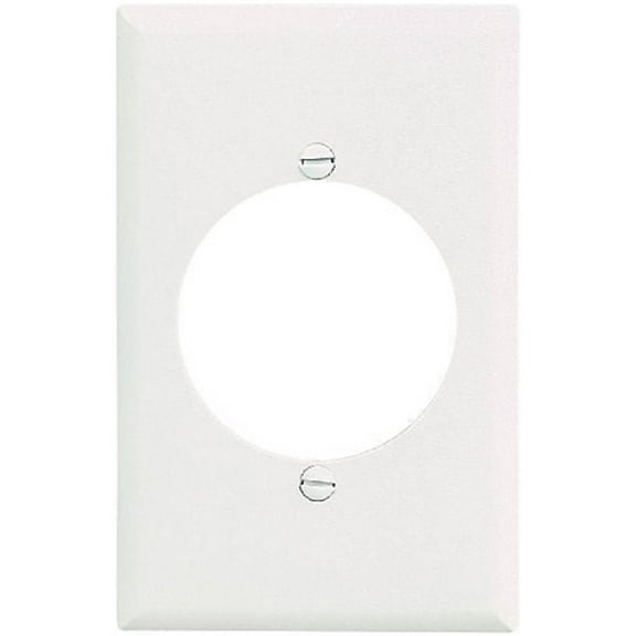 Cooper Wiring 2068W-BOX White Single Gangwall Plate