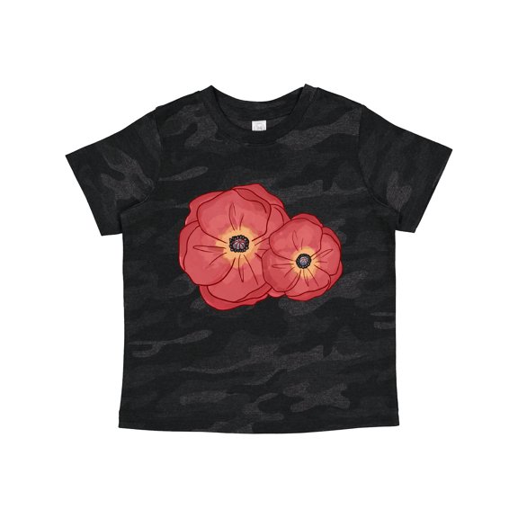 Inktastic Red Poppy Flowers Boys or Girls Toddler T-Shirt