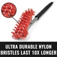 thumbnail image 3 of Grillaholics Essentials Nylon Grill Brush for Porcelain & Ceramic Grates, 3 of 9