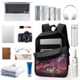 thumbnail image 3 of Amphibia Backpack, 17 Inch Laptop Backpack, Water-Resistant BookBag, Adjustable Shoulder Straps, Durable 600D Polyester, 3 of 9