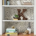 thumbnail image 6 of NuWallpaper Grey Cayman Vinyl Peel And Stick Wallpaper, 216-in by 20.5-in, 30.75 sq. ft., 6 of 7