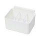 thumbnail image 1 of Caja de almacenamiento para puerta lateral de refrigerador, organizadores colgantes, mini refrigerador, jengibre, ajo, blanco, PP, 1 of 6