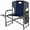 Blue, variant on Oversized Directors Camping Chair Support 600 LBS, Heavy Duty Folding Outdoor Chairs with Detachable Side Pocket and Adjustable Side Table for Outside Beach,Lawn,Fishing (Green)