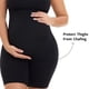 thumbnail image 5 of Las mujeres embarazadas sin costuras previenen los rasguños en los muslos, pantalones de tres piezas con soporte abdominal,negro,XL, 5 of 5